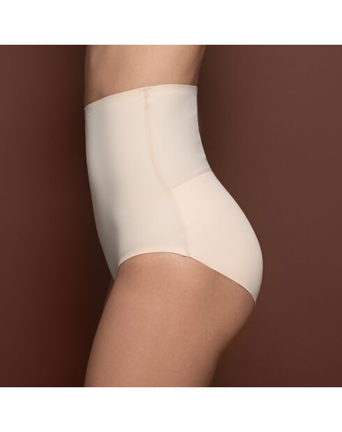 Culotte rembourrée taille haute beige