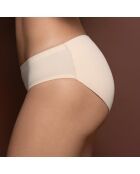 Culotte rembourrée taille basse beige