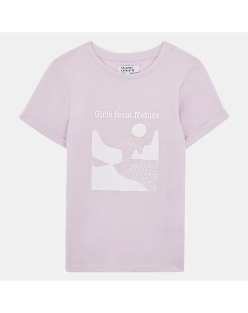 T-Shirt en Coton biologique Jemma violet