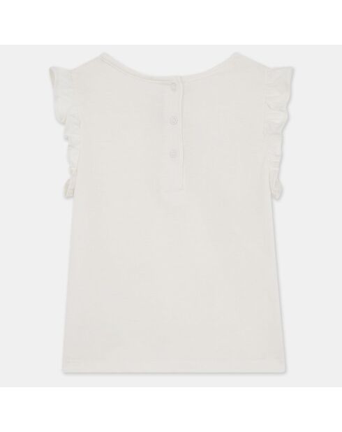 T-Shirt en Coton biologique Quela écru
