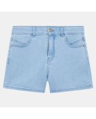 Short en Coton Moona taille haute bleached