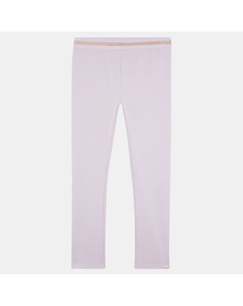 Leggings Rosalie en Coton violet clair