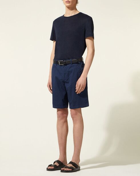 Bermuda Regular Fit Kumoti imprimé bleu marine