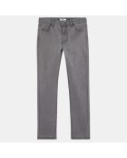 Jean slim Jahel en Coton biologique gris clair