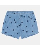 Short en Denim biologique Rina bleu ciel