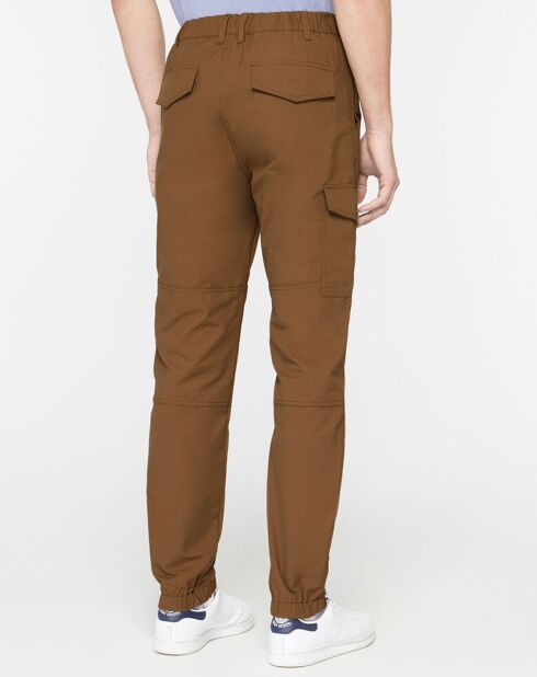 Pantalon cargo marron
