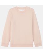 Pull 100% Cachemire rose