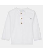 Chemise Obio en Coton blanche