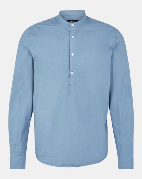 Chemise droite  Kinisien bleue