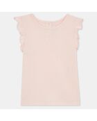 T-Shirt en Coton biologique Quela rose