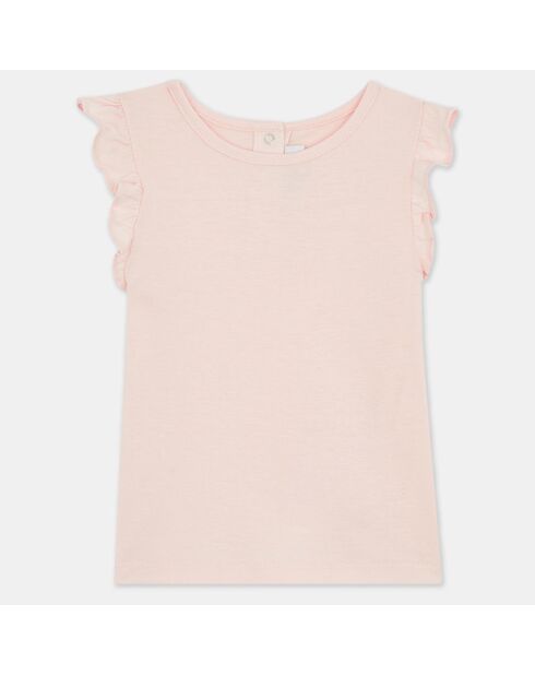 T-Shirt en Coton biologique Quela rose