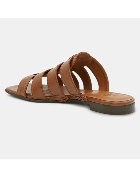 Bruine leren muiltjes