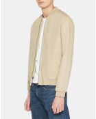 Blouson bombers 100% Lin Poulin beige