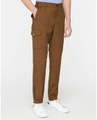 Pantalon cargo marron