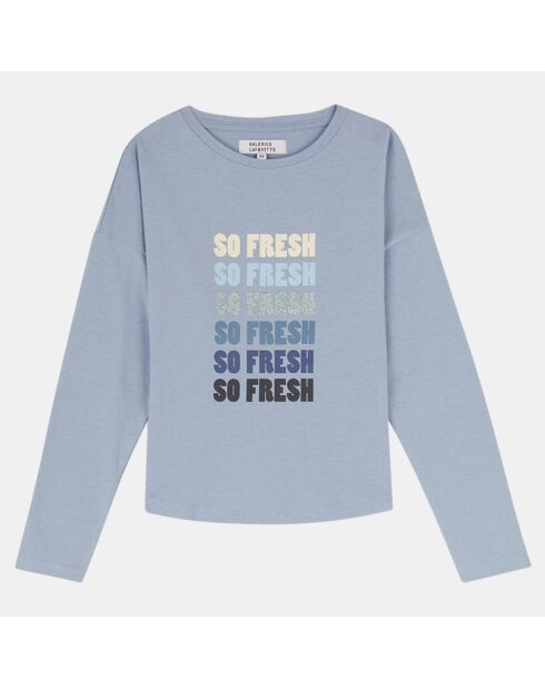 T-Shirt en Coton biologique Dania bleu