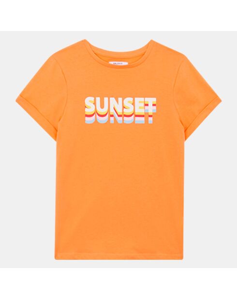 T-Shirt en Coton biologique Jemma orange