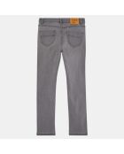 Jean slim Jahel en Coton biologique gris clair