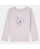 T-Shirt en Coton biologique Munia parme