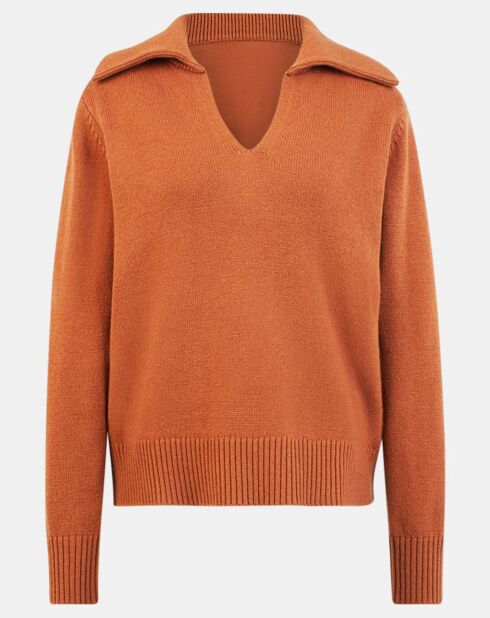 Pull en Laine & Yak Mascotte camel