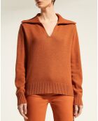 Pull en Laine & Yak Mascotte camel