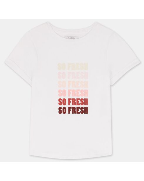 T-Shirt en Coton biologique Jemma blanc