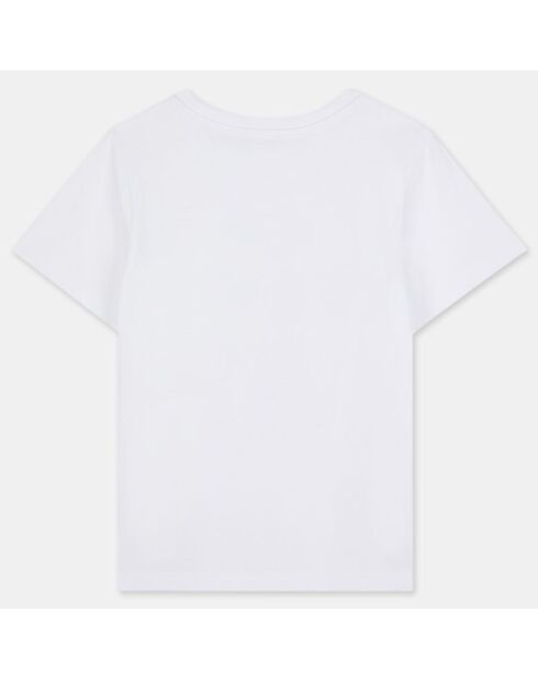 Taylor Weißes Baumwoll-T-Shirt