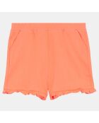 Short en Jersey de Coton organique Ully corail