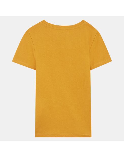 T-Shirt en Coton organique Vintage Appo moutarde
