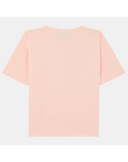 T-Shirt en Coton biologique Divette rose