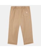 Pantalon Naravo en Coton mélangé beige