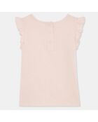 T-Shirt en Coton biologique Quela rose