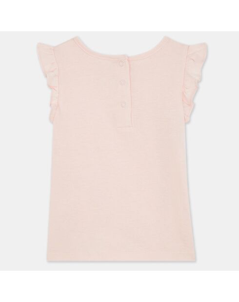 T-Shirt en Coton biologique Quela rose