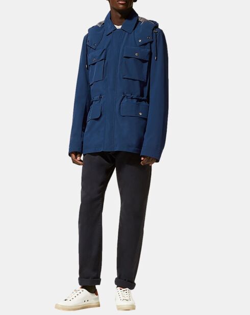 Parka saharienne Kapack bleu marine