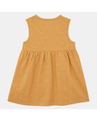 Robe en Coton biologique Tanta ocre