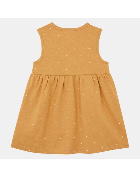 Robe en Coton biologique Tanta ocre
