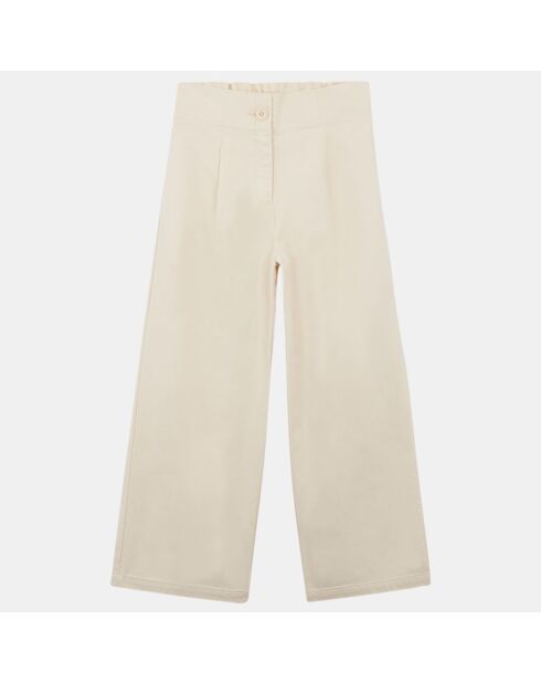 Pantalon large Allo en Coton biologique écru