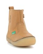 Bottillons en Cuir Socool camel clair