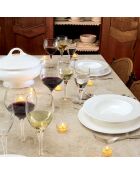 4 Verres à vin Michel Angelo transparents - 52 cl