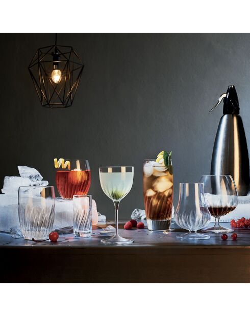 6 Verres à liqueur Mixology Elixir transparents - 23 cl
