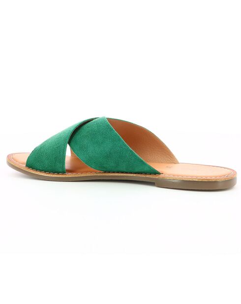 Sandales en Cuir Diaz vertes