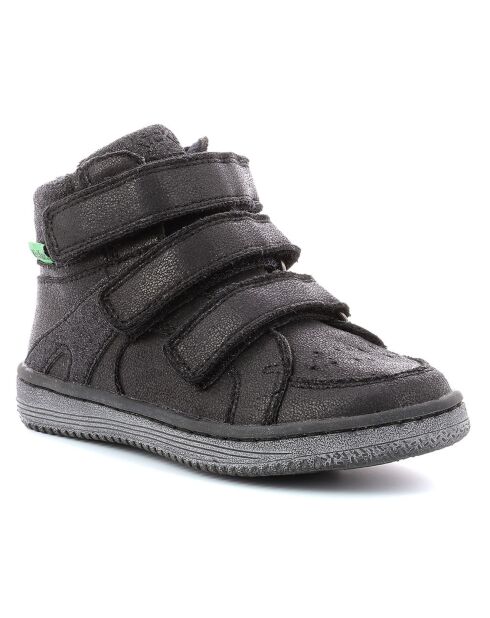 Bottillons Lohan brillant noirs