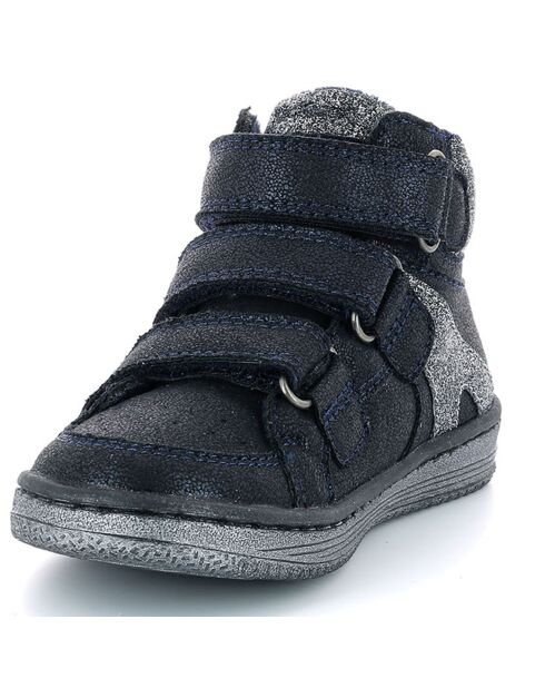Sneakers Lohan marineblau/silber