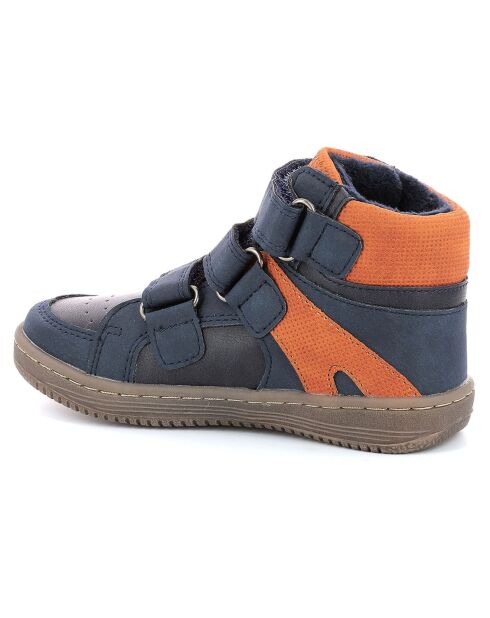Sneakers Lohan marineblau/orange