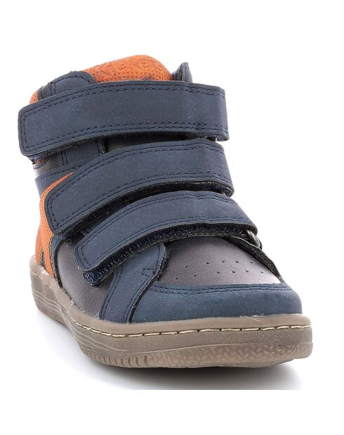 Sneakers Lohan marineblau/orange