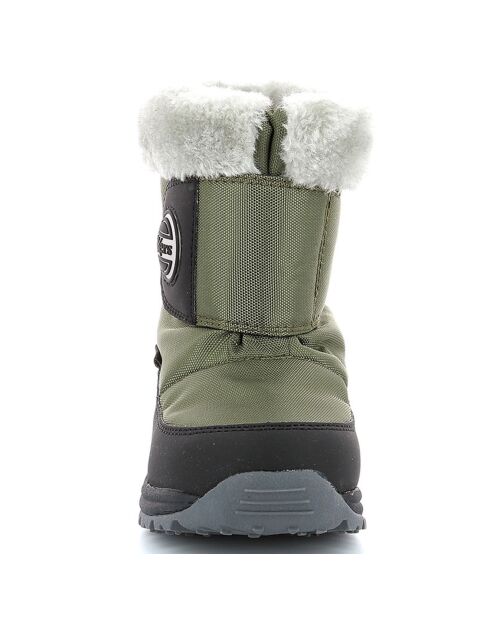 Boots Jumpsnow intérieur fourré kaki/noir
