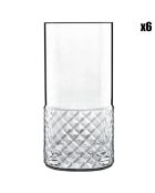 6 bicchieri trasparenti Roma 1960 - 40 cl