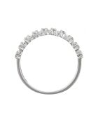 Diamantring mit 0,17 Karat Diamanten in Weißgold
