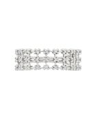 Diamantring mit 0,17 Karat Diamanten in Weißgold