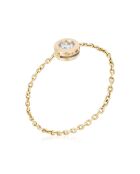 Bague Mon unique Diamants 0.07 ct or jaune