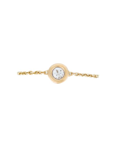 Bague Mon unique Diamants 0.07 ct or jaune